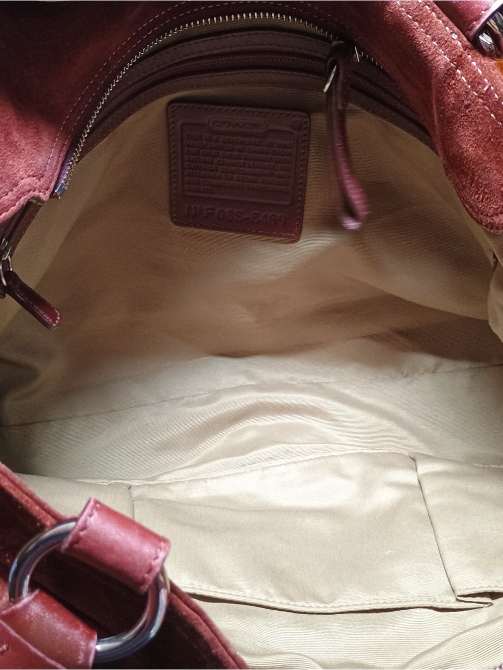 Coach Suede SoHo Totes - Picture 9 of 11